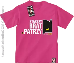 STARSZY BRAT PATRZY - Koszulka dziecięca  fuchsia 