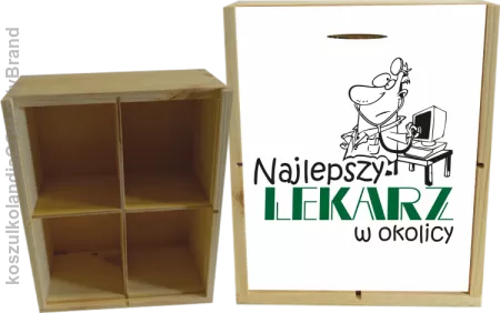 Najlepszy lekarz w okolicy - Skrzyneczka ozdobna 