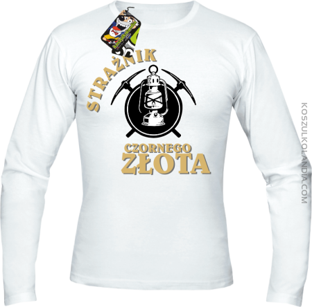 Strażnik czornego złota - Longsleeve męski