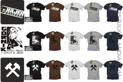 Koszulki dla Grubiorzy Górników i innych Strażników Czornego Złota z super nadrukami 2