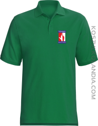Tommy Middle Finger - Koszulka męska Polo zielona 