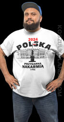 POLSKA 2024 Przygarną , Nakarmią - koszulka męska