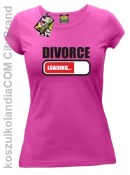 DIVORCE - loading - Koszulka damska fuchsia