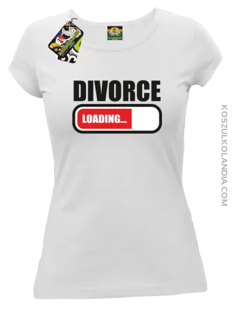 DIVORCE - loading - Koszulka damska