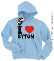 I love Bytom - bluza dziecięca - błękitny