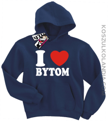 I love Bytom - bluza dziecięca - granatowy