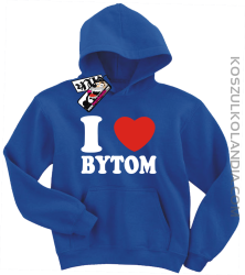 I love Bytom - bluza dziecięca - niebieski