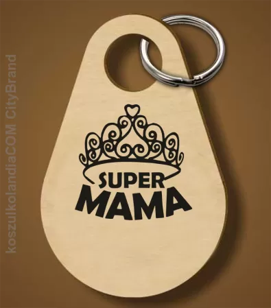 Super mama korona miss - Breloczek Brelok na klucze