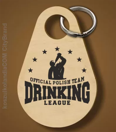 Official Polish Team Drinking League - Breloczek