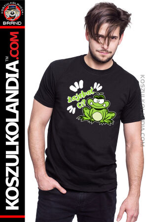 Żajebać Ci? - koszulka męska z żabą 