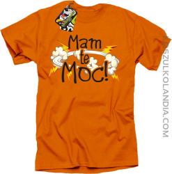 MAM te moc - Koszulka męska pomarańcz 