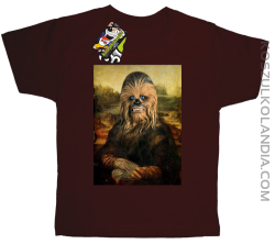 Mona Lisa Chewbacca CZUBAKA - Koszulka dziecięca brąz 