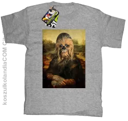 Mona Lisa Chewbacca CZUBAKA - Koszulka dziecięca melanż 