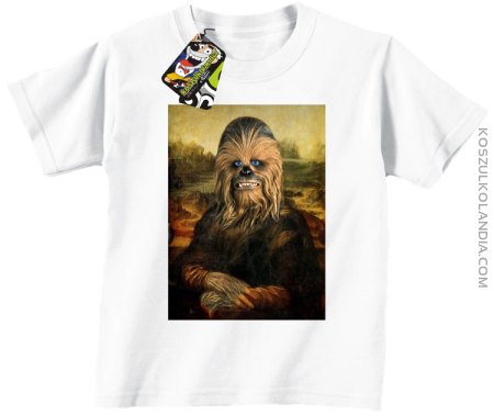 Mona Lisa Chewbacca CZUBAKA - Koszulka dziecięca 