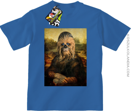 Mona Lisa Chewbacca CZUBAKA - Koszulka dziecięca 