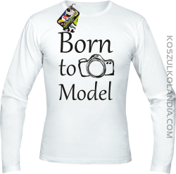 Born to model - Longsleeve męski ciała