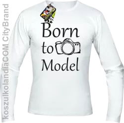 Born to model - Longsleeve męski ciała