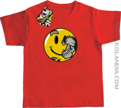 EMOTIKCOP - koszulka dziecięca czerwona 
