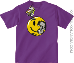 EMOTIKCOP - koszulka dziecięca fiolet 
