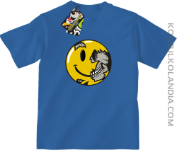 EMOTIKCOP - koszulka dziecięca niebieska 