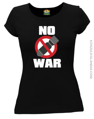 No WAR Bomb  - koszulka damska