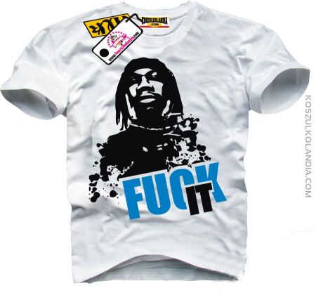 FUCK IT Jamaica Gangsta - Koszulka męska Nr KODIA00099