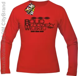 Bolid Młodzieży Wiejskiej - Longsleeve męski czerwona 