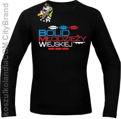 Bolid Młodzieży Wiejskiej - Longsleeve męski czarna 