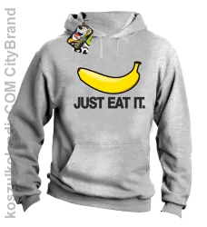 JUST EAT IT Banana - Bluza męska z kapturem melanż 