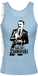 Jan III 3 Sobieski ala GodFather - Top damski błękit 