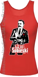 Jan III 3 Sobieski ala GodFather - Top damski czerwony 