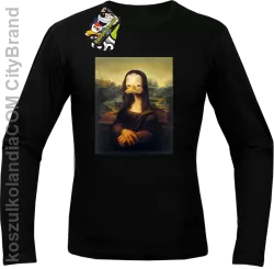 MonaLisa Mother Ducker - Longsleeve męski czarny 