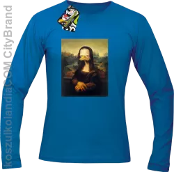 MonaLisa Mother Ducker - Longsleeve męski niebieski 