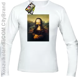 MonaLisa Mother Ducker - Longsleeve męski biały 