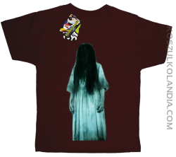 Halloweenowa zjawa zmora - koszulka dziecięca brązowa
