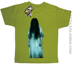 Halloweenowa zjawa zmora - koszulka dziecięca kiwi