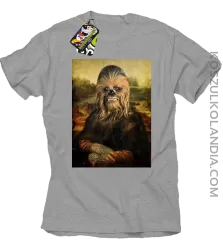 Mona Lisa Chewbacca CZUBAKA - Koszulka męska melanż 