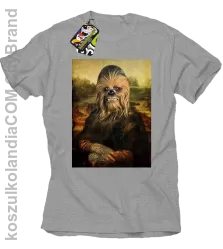 Mona Lisa Chewbacca CZUBAKA - Koszulka męska melanż 