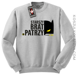 STARSZY BRAT PATRZY - Bluza standard bez kaptura melanż 