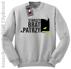 STARSZY BRAT PATRZY - Bluza standard bez kaptura melanż 