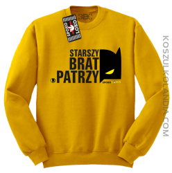 STARSZY BRAT PATRZY - Bluza standard bez kaptura żółta 