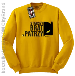 STARSZY BRAT PATRZY - Bluza standard bez kaptura żółta 