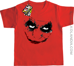 Halloween Super Smile - koszulka dziecięca czerwona