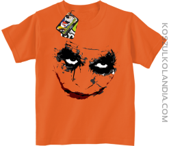 Halloween Super Smile - koszulka dziecięca pomarańczowa