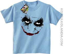 Halloween Super Smile - koszulka dziecięca błękitna