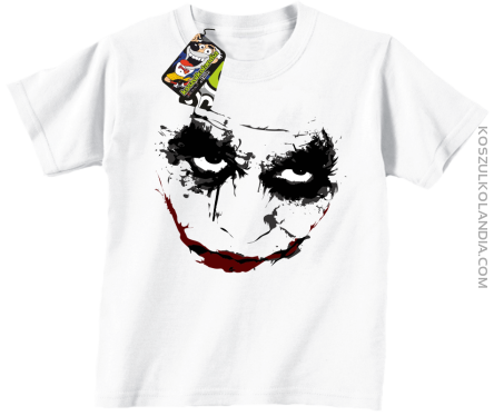 Halloween Super Smile - koszulka dziecięca biała