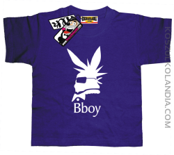 Bboy - koszulka dziecięca - fioletowy