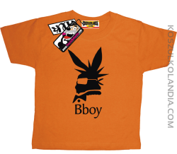 Bboy - koszulka dziecięca - pomarańczowy