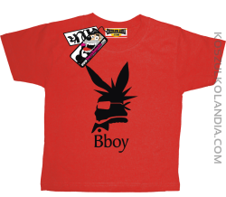 Bboy - koszulka dziecięca - czerwony