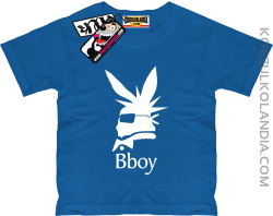 Bboy - koszulka dziecięca - niebieski